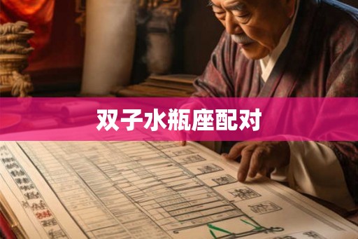 双子水瓶座配对