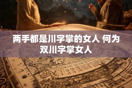 两手都是川字掌的女人 何为双川字掌女人