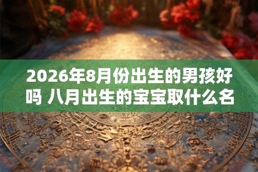 2026年8月份出生的男孩好吗 八月出生的宝宝取什么名字好