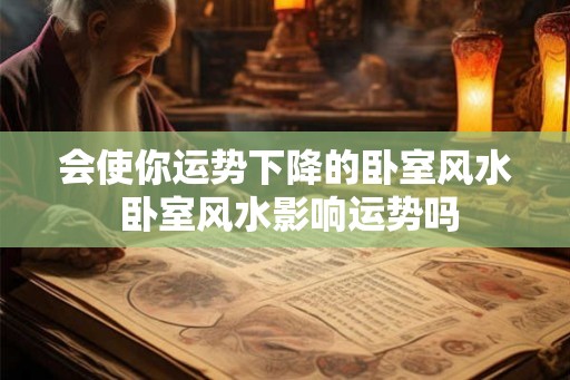 会使你运势下降的卧室风水 卧室风水影响运势吗