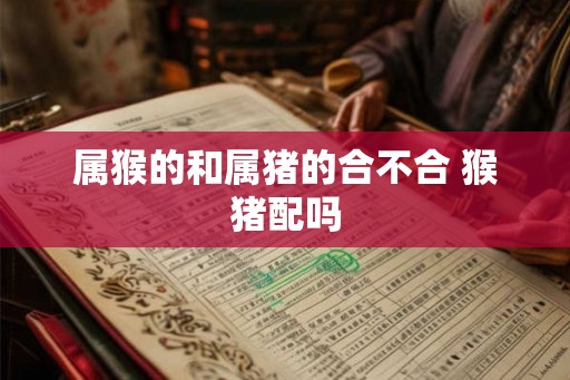 属猴的和属猪的合不合 猴猪配吗 属猴的和属猪的合不合 猴猪配吗
