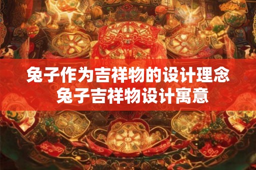 兔子作为吉祥物的设计理念  兔子吉祥物设计寓意