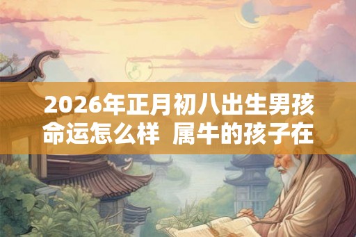 2026年正月初八出生男孩命运怎么样  属牛的孩子在哪个月出生最好