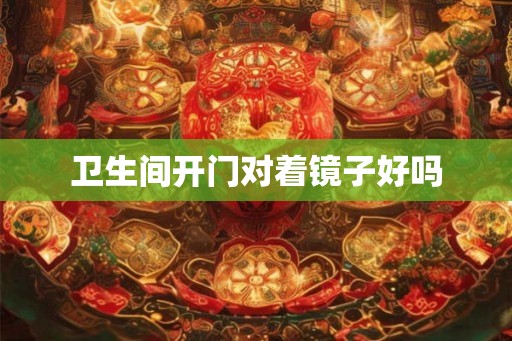 卫生间开门对着镜子好吗