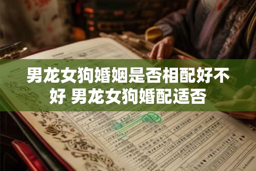 男龙女狗婚姻是否相配好不好 男龙女狗婚配适否 男龙女狗婚姻是否相配好不好 男龙女狗婚配适否
