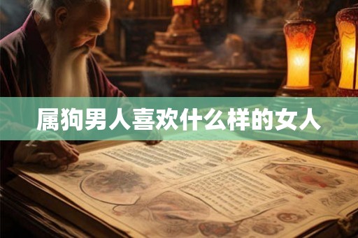 属狗男人喜欢什么样的女人