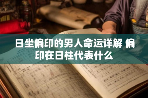 日坐偏印的男人命运详解 偏印在日柱代表什么