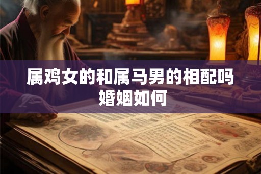 属鸡女的和属马男的相配吗 婚姻如何
