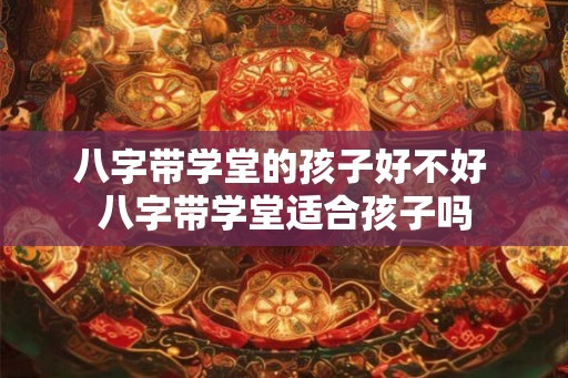 八字带学堂的孩子好不好 八字带学堂适合孩子吗