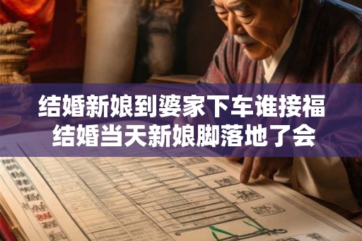 结婚新娘到婆家下车谁接福 结婚当天新娘脚落地了会怎样