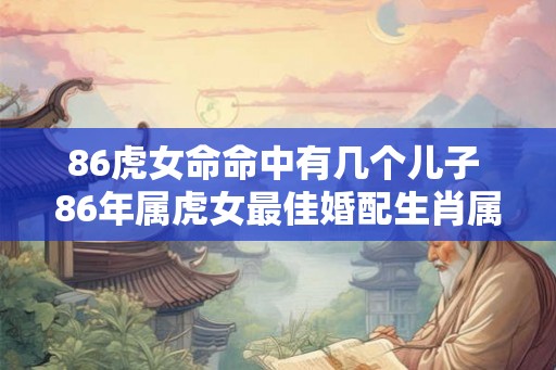 86虎女命命中有几个儿子 86年属虎女最佳婚配生肖属相