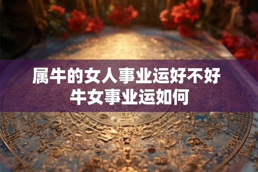 属牛的女人事业运好不好 牛女事业运如何