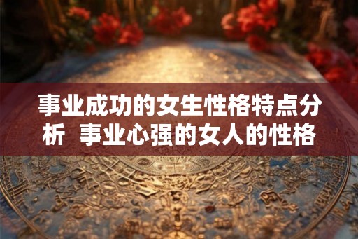 事业成功的女生性格特点分析  事业心强的女人的性格