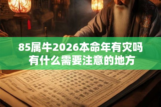 85属牛2026本命年有灾吗 有什么需要注意的地方