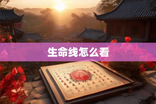 生命线怎么看