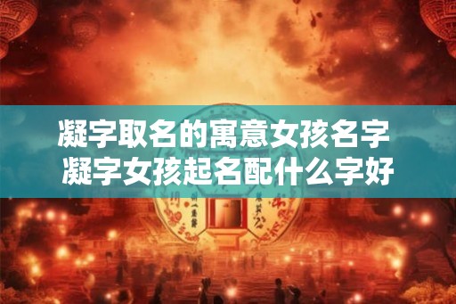 凝字取名的寓意女孩名字 凝字女孩起名配什么字好 凝字取名的寓意女孩名字 凝字女孩起名配什么字好