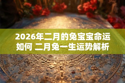 2026年二月的兔宝宝命运如何 二月兔一生运势解析 2026年二月的兔宝宝命运如何 二月兔一生运势解析