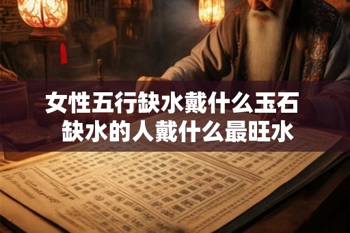 女性五行缺水戴什么玉石  缺水的人戴什么最旺水