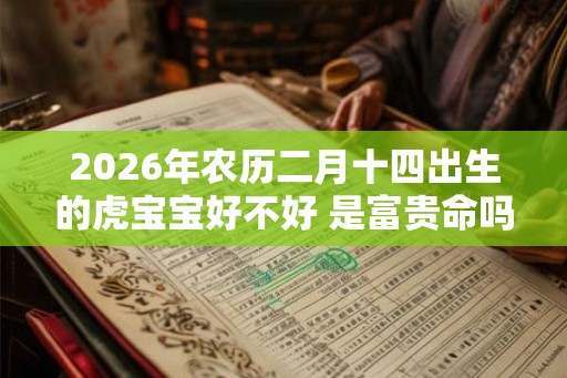 2026年农历二月十四出生的虎宝宝好不好 是富贵命吗