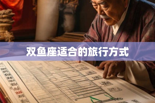 双鱼座适合的旅行方式