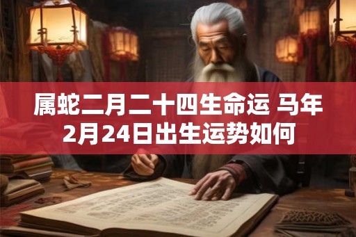 属蛇二月二十四生命运 马年2月24日出生运势如何 属蛇二月二十四生命运 马年2月24日出生运势如何