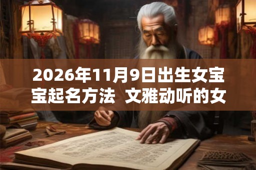 2026年11月9日出生女宝宝起名方法  文雅动听的女宝宝名字