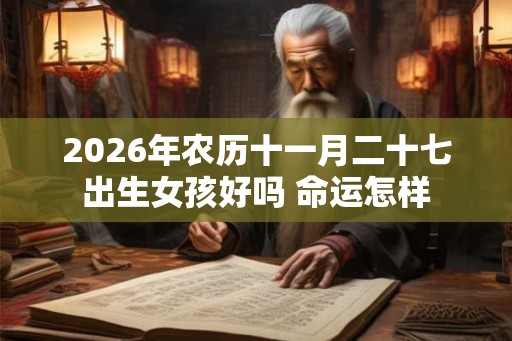 2026年农历十一月二十七出生女孩好吗 命运怎样