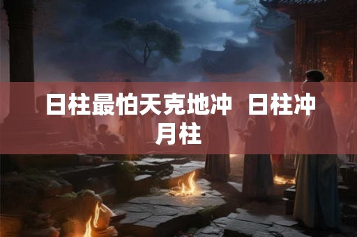 日柱最怕天克地冲  日柱冲月柱