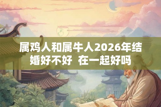 属鸡人和属牛人2026年结婚好不好  在一起好吗