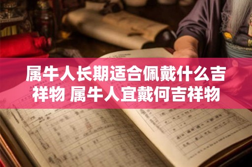 属牛人长期适合佩戴什么吉祥物 属牛人宜戴何吉祥物