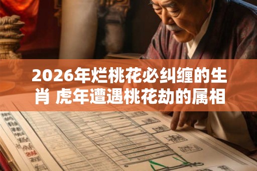 2026年烂桃花必纠缠的生肖 虎年遭遇桃花劫的属相