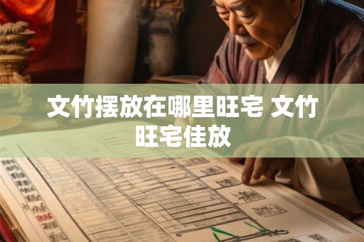 文竹摆放在哪里旺宅 文竹旺宅佳放