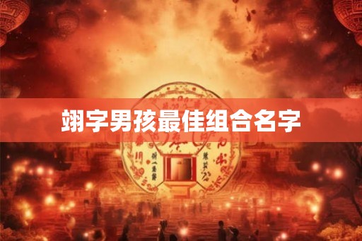 翊字男孩最佳组合名字