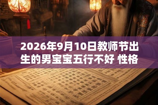 2026年9月10日教师节出生的男宝宝五行不好 性格分析