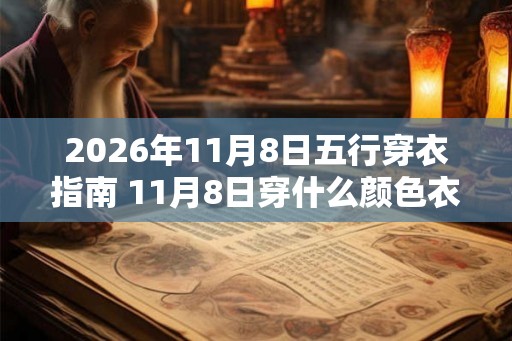 2026年11月8日五行穿衣指南 11月8日穿什么颜色衣服
