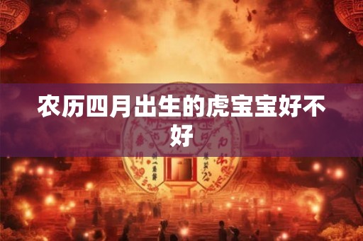 农历四月出生的虎宝宝好不好