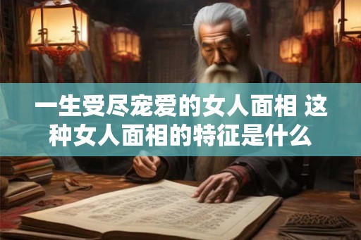 一生受尽宠爱的女人面相 这种女人面相的特征是什么