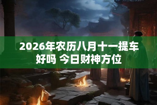 2026年农历八月十一提车好吗 今日财神方位