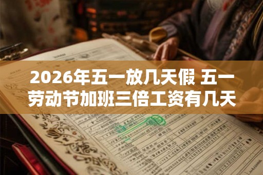 2026年五一放几天假 五一劳动节加班三倍工资有几天
