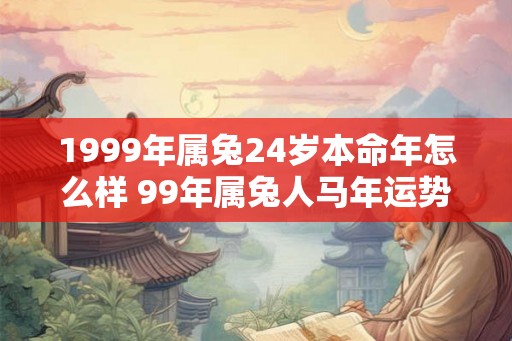1999年属兔24岁本命年怎么样 99年属兔人马年运势是好是坏