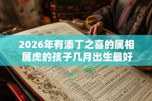 2026年有添丁之喜的属相 属虎的孩子几月出生最好