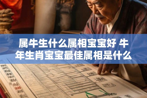 属牛生什么属相宝宝好 牛年生肖宝宝最佳属相是什么