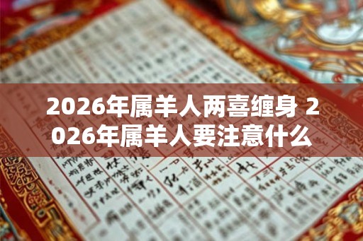 2026年属羊人两喜缠身 2026年属羊人要注意什么 2026年属羊人两喜缠身 2026年属羊人要注意什么