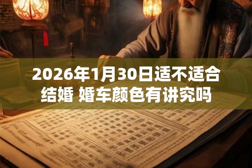 2026年1月30日适不适合结婚 婚车颜色有讲究吗