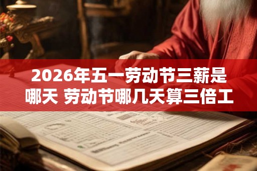 2026年五一劳动节三薪是哪天 劳动节哪几天算三倍工资
