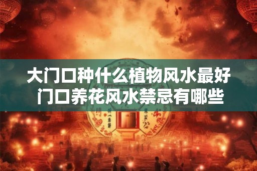 大门口种什么植物风水最好 门口养花风水禁忌有哪些 大门口种什么植物风水最好 门口养花风水禁忌有哪些
