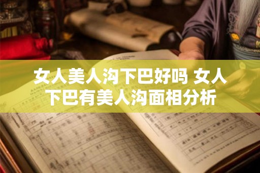 女人美人沟下巴好吗 女人下巴有美人沟面相分析 女人美人沟下巴好吗 女人下巴有美人沟面相分析