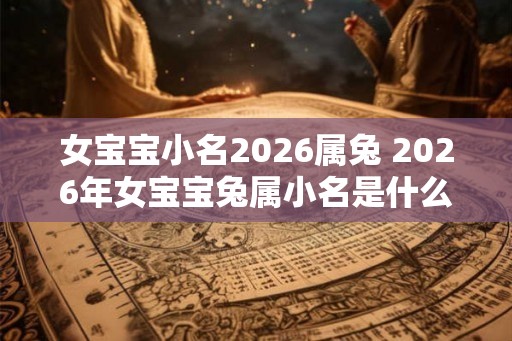 女宝宝小名2026属兔 2026年女宝宝兔属小名是什么