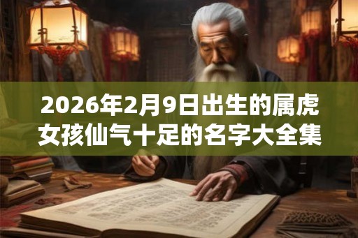 2026年2月9日出生的属虎女孩仙气十足的名字大全集