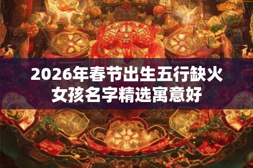 2026年春节出生五行缺火女孩名字精选寓意好 2026年春节出生五行缺火女孩名字精选寓意好